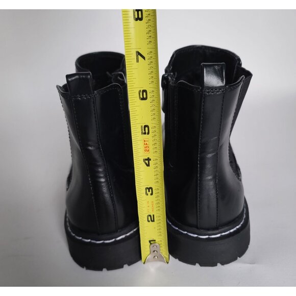 Torrid Black Faux Leather Chelsea Bootie (WW). Size 8WW - Picture 5 of 11